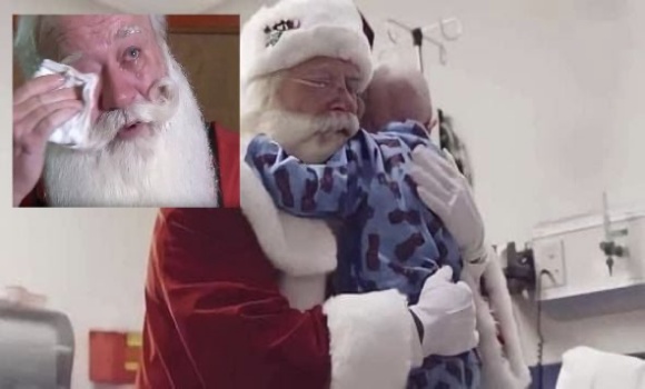 Szívszorító! Rákos gyerek halt meg a Mikulás karjaiban…